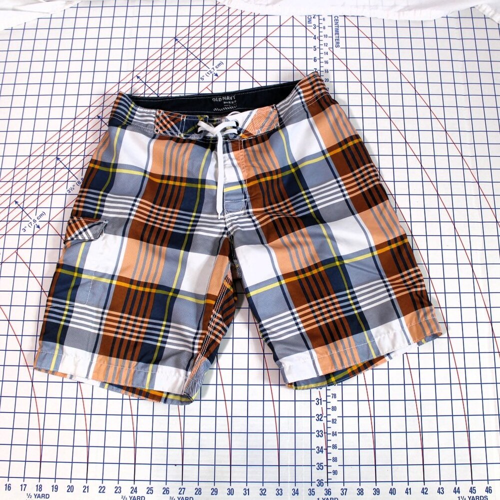 Old Navy Board Shorts, Swim Trunks, Medium